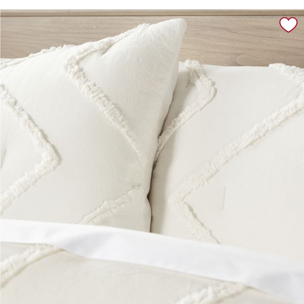 Pottery Barn Ashlyn Tufted Comforter Set (3 pc set)